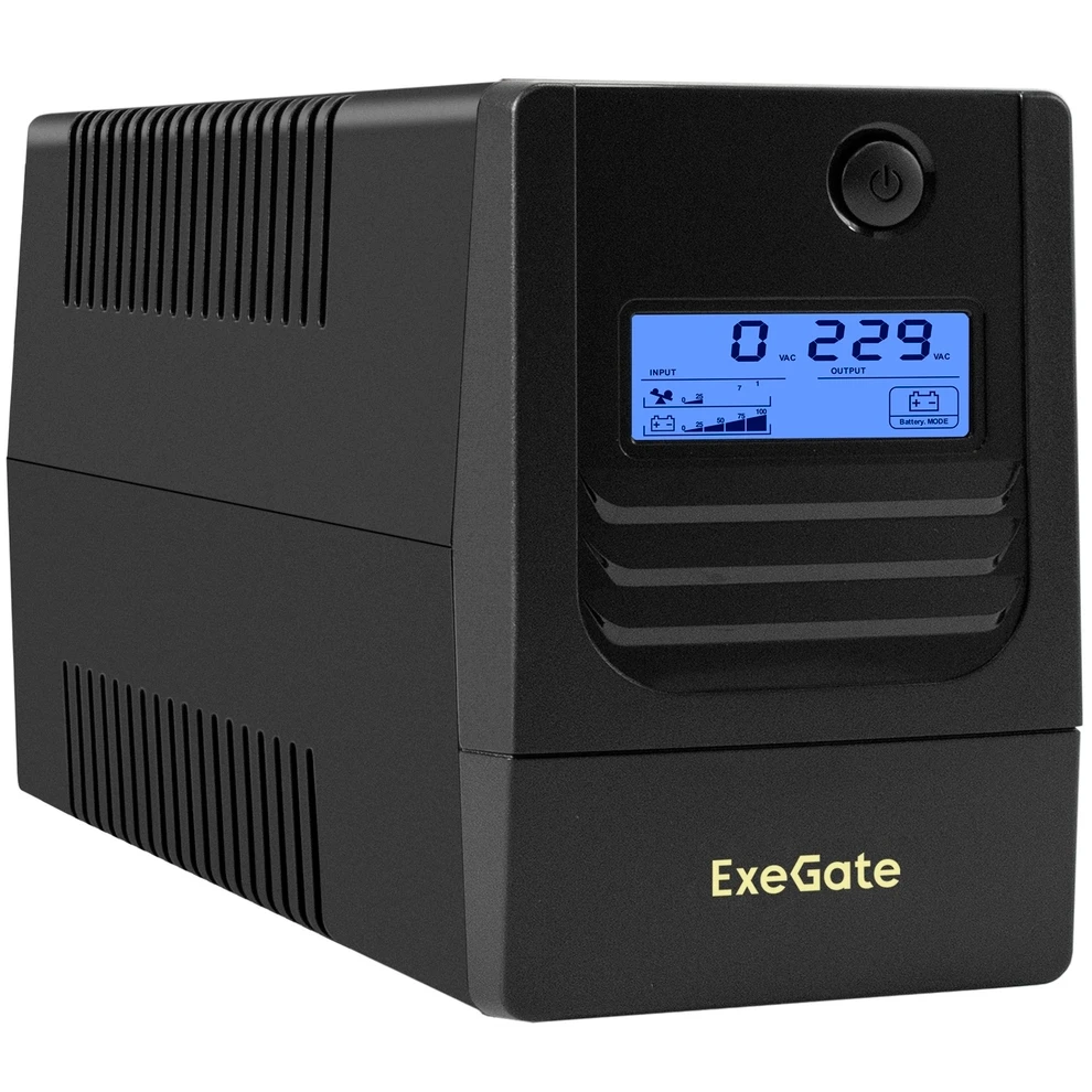 ИБП ExeGate Smart LB-800.LCD.AVR.4C13 - EX299759RUS