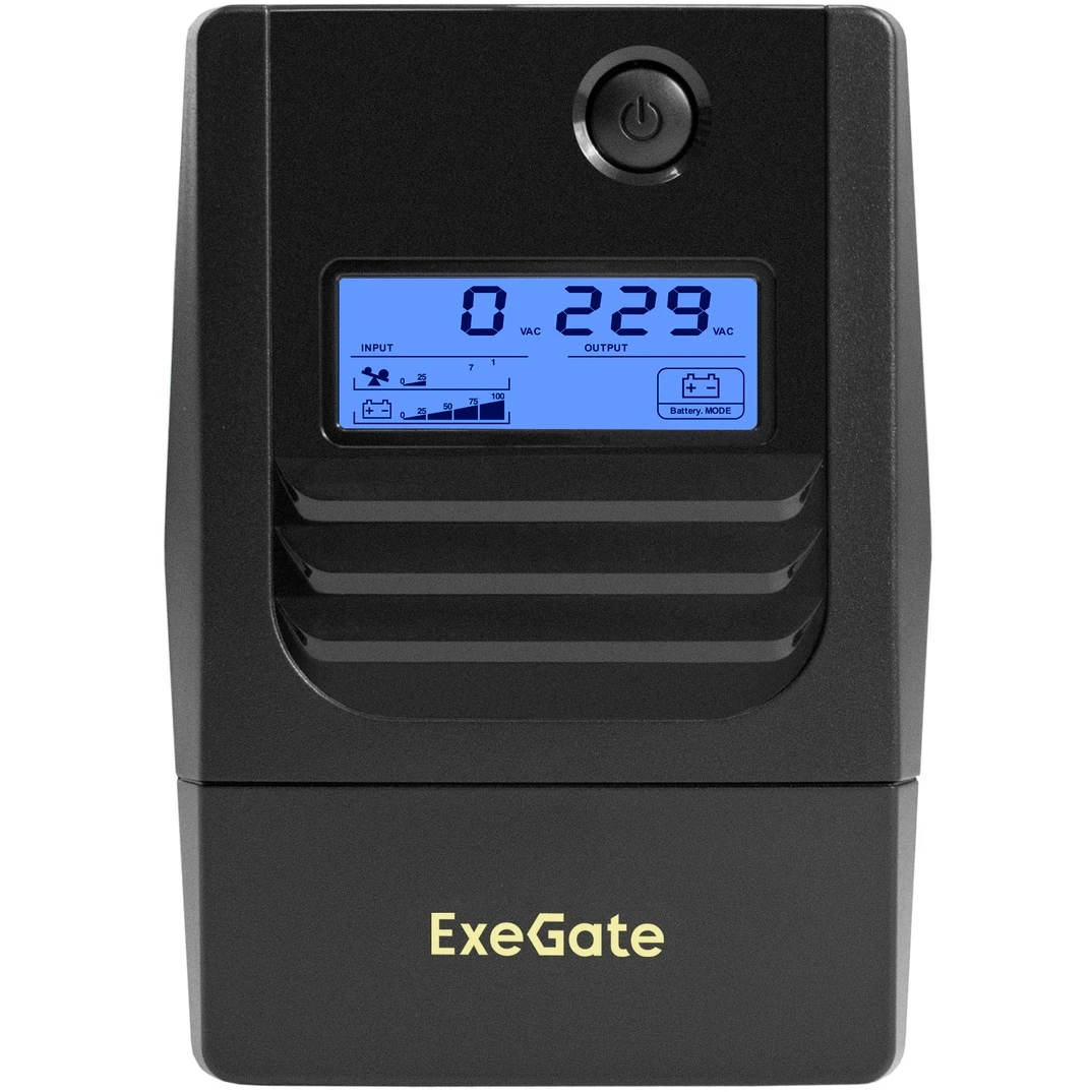 ИБП ExeGate Smart LB-800.LCD.AVR.4C13 - EX299759RUS - фото 2