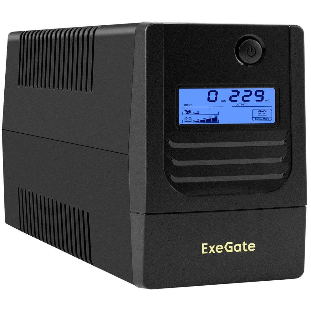 ИБП ExeGate Smart LB-800.LCD.AVR.2SH.USB