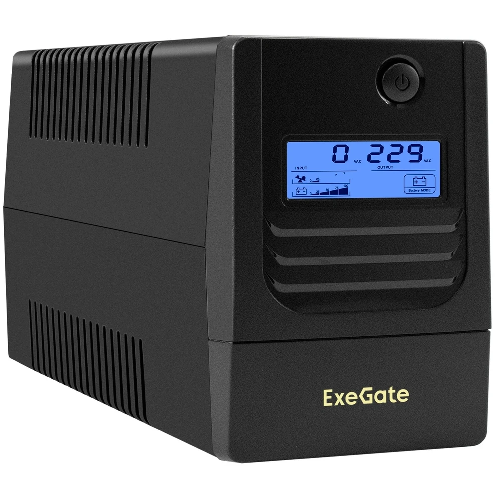 ИБП ExeGate Smart LB-800.LCD.AVR.2SH.USB - EX299764RUS