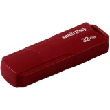 USB Flash накопитель 32Gb SmartBuy Clue Burgundy (SB32GBCLU-BG)