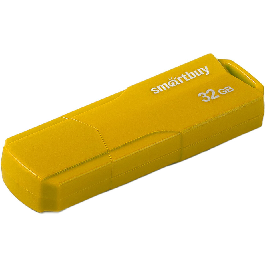 USB Flash накопитель 32Gb SmartBuy Clue Yellow (SB32GBCLU-Y) - фото 2