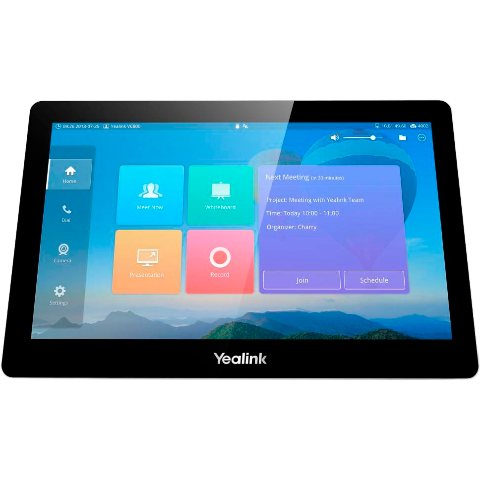 Система видеоконференций Yealink VC800 (VCM/CTP/VCH) - VC800-VCM-CTP-VCH - фото 3