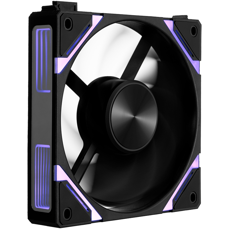 Вентилятор для корпуса 1STPLAYER XF7R ARGB Black - XF7R-BK-1IN1 - фото 4