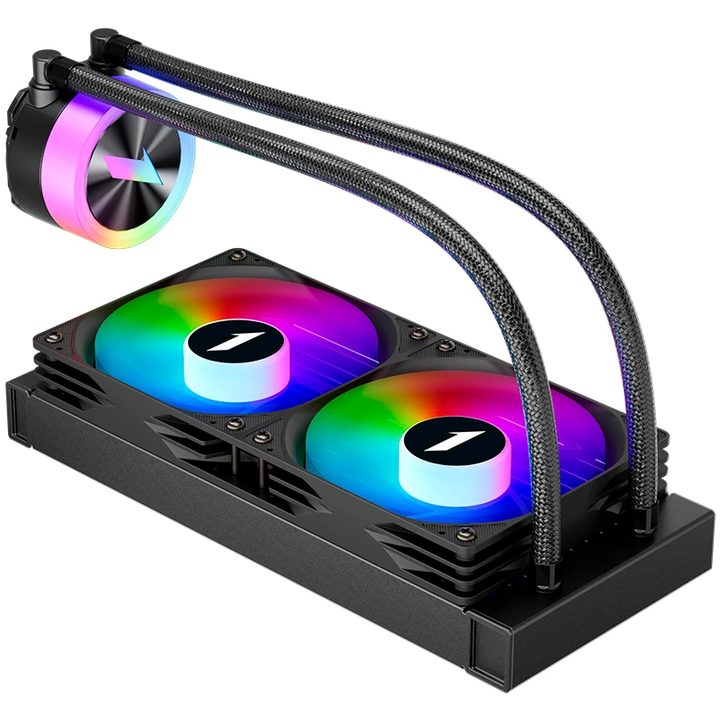 Система жидкостного охлаждения 1STPLAYER TS1 240 Black - TS1-240-BK - фото 4