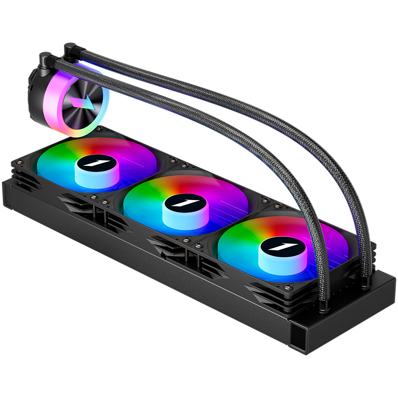 Система жидкостного охлаждения 1STPLAYER TS1 360 Black - TS1-360-BK - фото 4