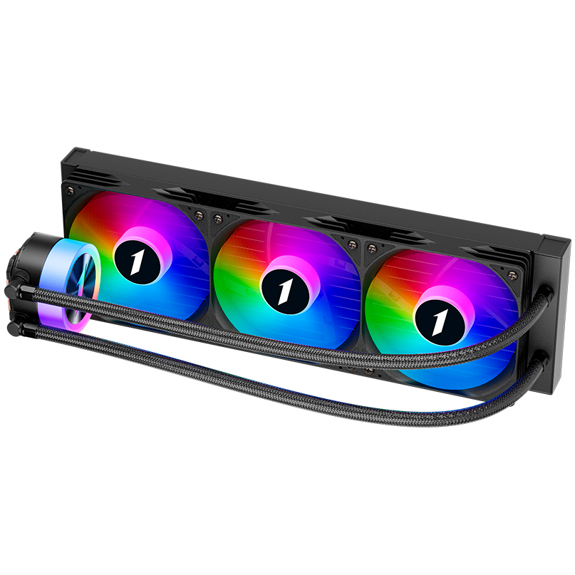 Система жидкостного охлаждения 1STPLAYER TS1 360 Black - TS1-360-BK - фото 5