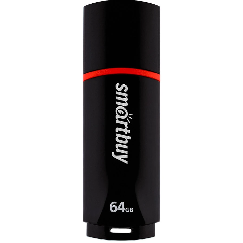 USB Flash накопитель 64Gb SmartBuy Crown Black (SB64GBCRW-K) - фото 2