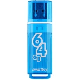 USB Flash накопитель 64Gb SmartBuy Glossy Blue (SB64GBGS-B)