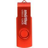 USB Flash накопитель 128Gb SmartBuy Twist Red (SB128GB3TWR)