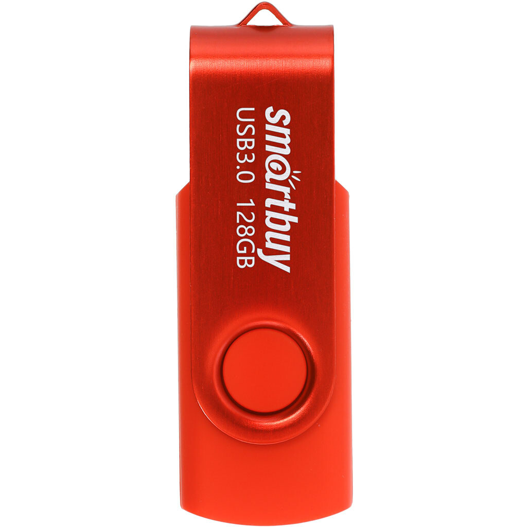 USB Flash накопитель 128GB SmartBuy Twist Red (SB128GB3TWR) - фото 2