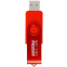 USB Flash накопитель 128GB SmartBuy Twist Red (SB128GB3TWR) - фото 3