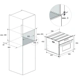 Встраиваемая микроволновая печь Haier HMX-BDC399B (TD0038070RU)