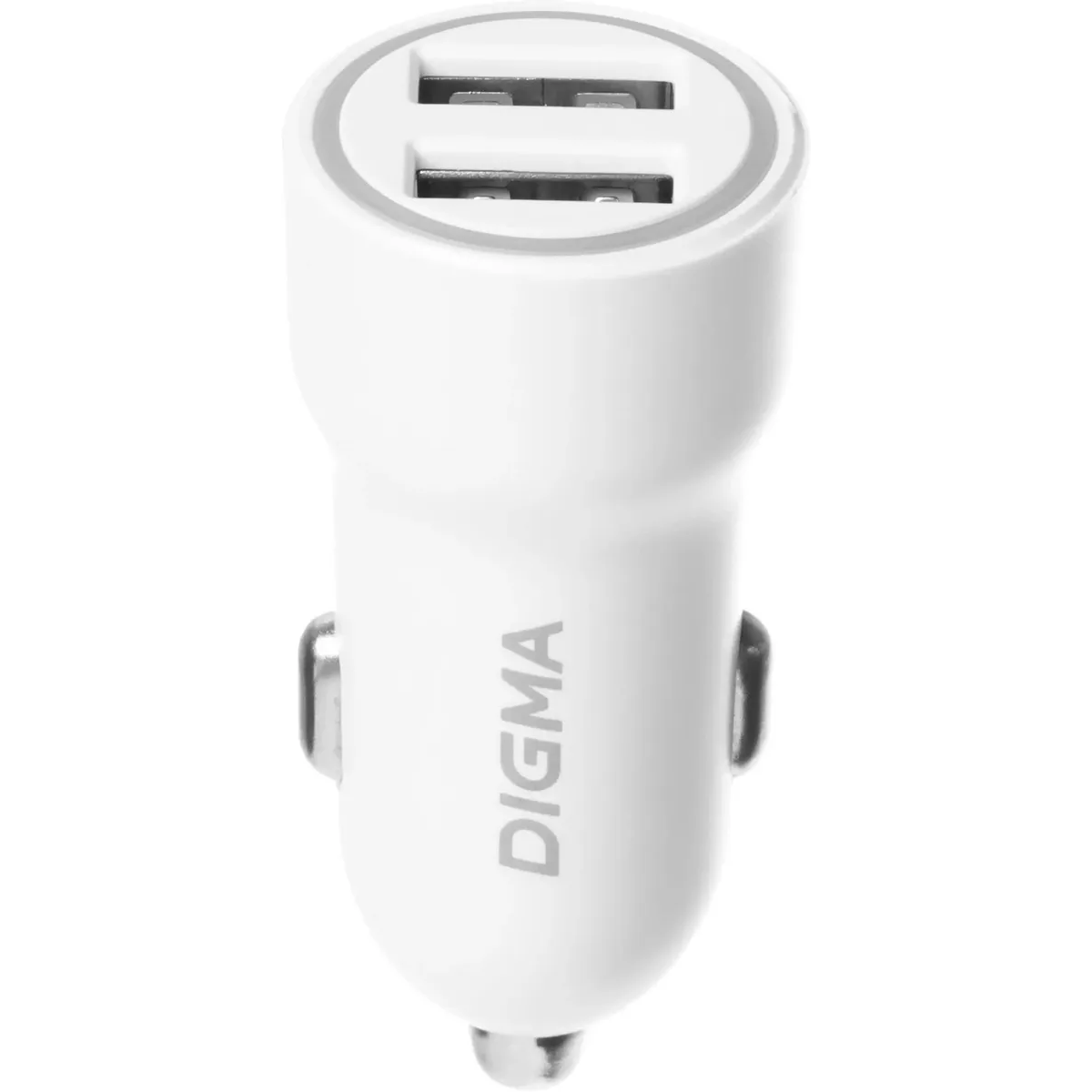 Автомобильное зарядное устройство Digma DGC1С - DGC1C2LX22WH