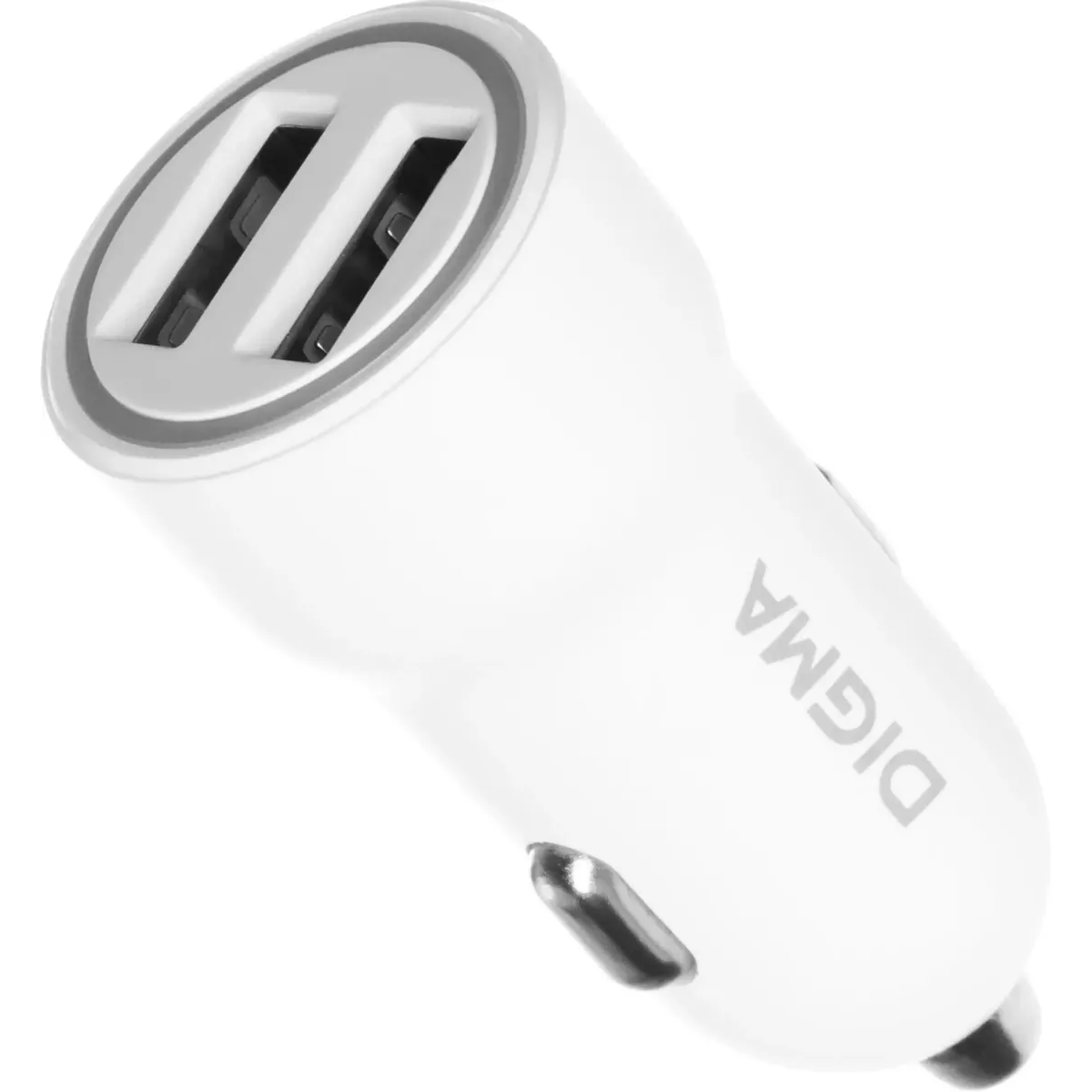 Автомобильное зарядное устройство Digma DGC1С - DGC1C2LX22WH - фото 2