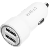 Автомобильное зарядное устройство Digma DGC1С (DGC1C2LX22WH)