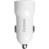 Автомобильное зарядное устройство Digma DGC1С (DGC1C2LX22WH)