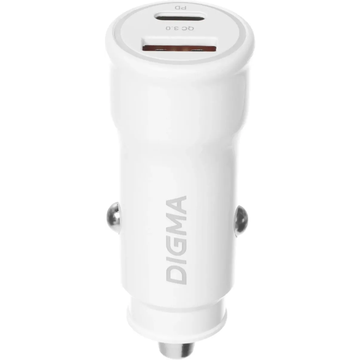 Автомобильное зарядное устройство Digma DGC2С - DGC2C0HX12WH