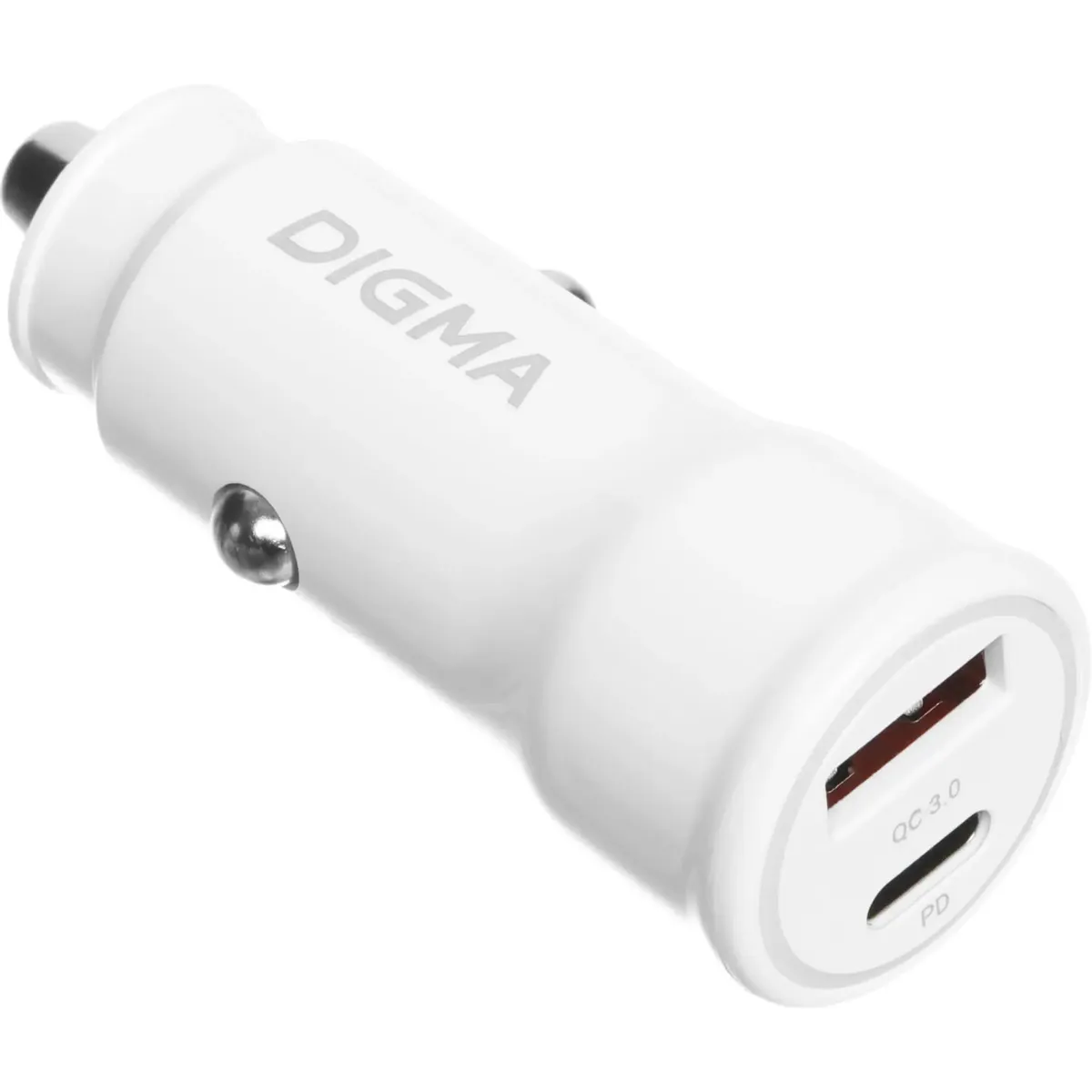 Автомобильное зарядное устройство Digma DGC2С - DGC2C0HX12WH - фото 2