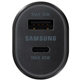 Автомобильное зарядное устройство Samsung Super Fast Dual Car Charger (45W+15W) (EP-L5300XBEGWW/RU)