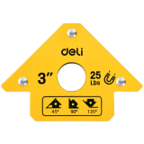 Магнитный угольник Deli DL-HDW25