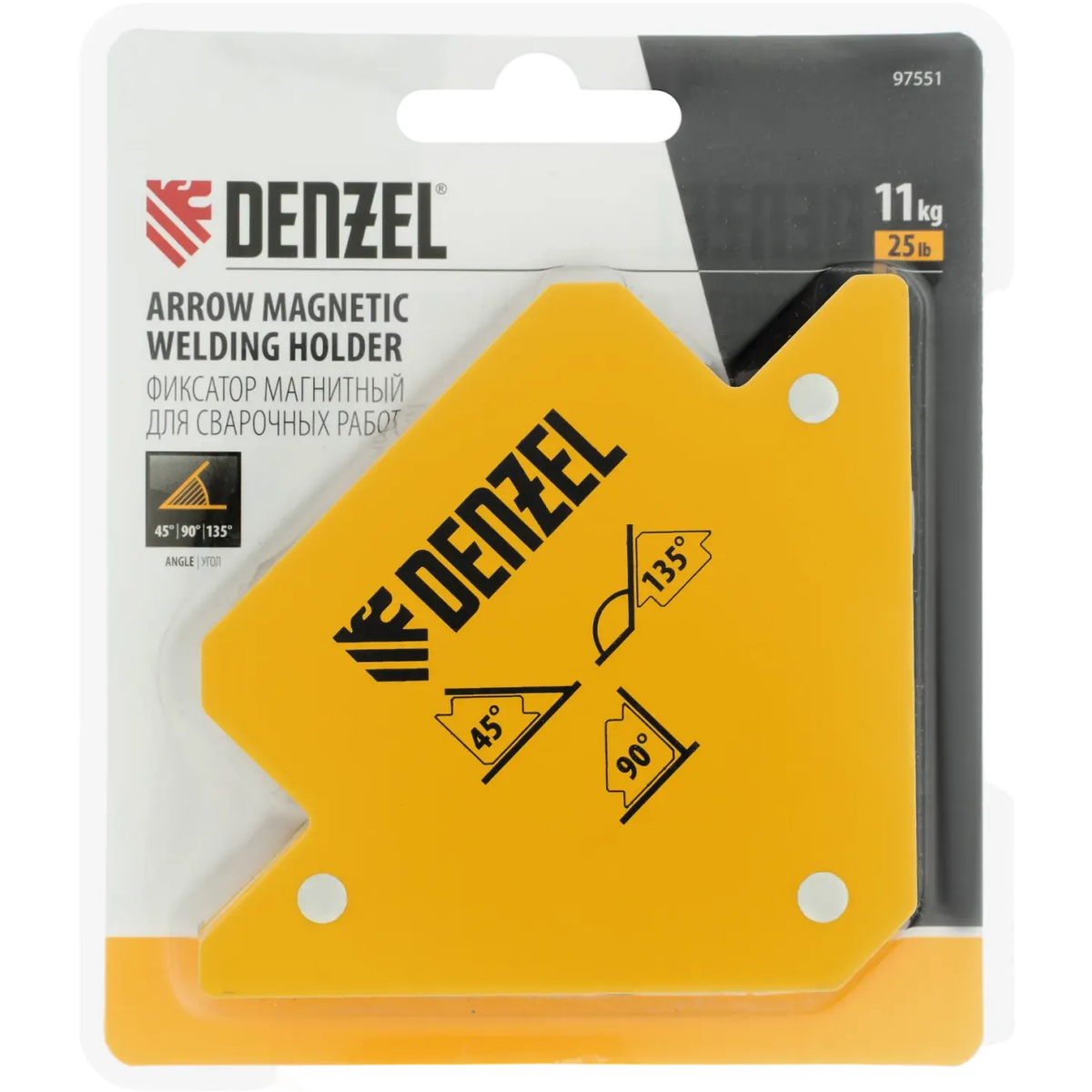 Магнитный угольник Denzel 97551 - фото 6