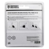 Магнитный угольник Denzel 97553