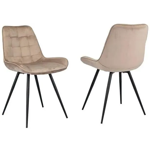 Комплект стульев DOMFY Флекс 2 Beige - ДК-ФЛЕКС_1/ИТ5_2