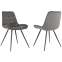 Комплект стульев DOMFY Флекс 2 Dark Grey - ДК-ФЛЕКС_1/ХЛ18_2