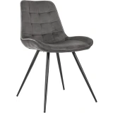 Комплект стульев DOMFY Флекс 2 Dark Grey (ДК-ФЛЕКС_1/ХЛ18_2)