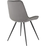 Комплект стульев DOMFY Флекс 2 Dark Grey (ДК-ФЛЕКС_1/ХЛ18_2)