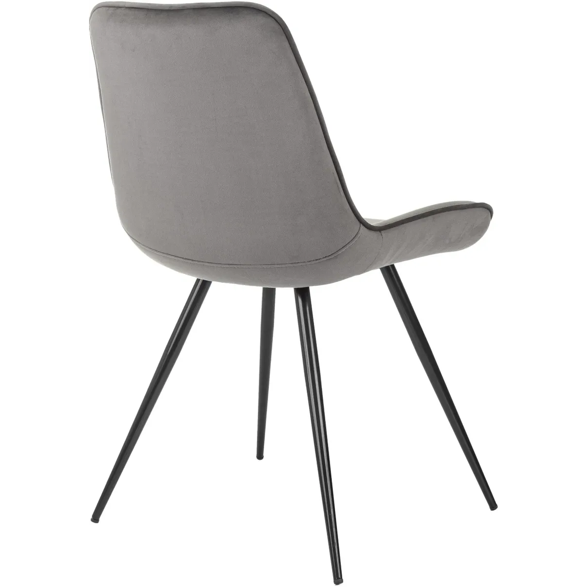 Комплект стульев DOMFY Флекс 4 Dark Grey - ДК-ФЛЕКС_1/ХЛ18_4 - фото 3