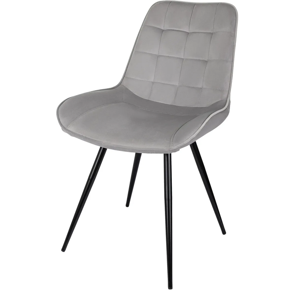 Комплект стульев DOMFY Флекс 2 Light Grey - ДК-ФЛЕКС_1/ХЛ09_2 - фото 4