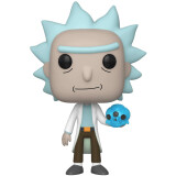 Фигурка Funko POP! Animation Rick & Morty Rick with Crystal Skull (45438)