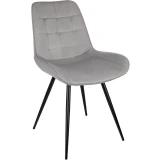 Комплект стульев DOMFY Флекс 4 Light Grey (ДК-ФЛЕКС_1/ХЛ09_4)