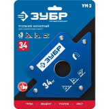 Магнитный угольник ЗУБР 40050-34