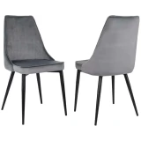 Комплект стульев DOMFY Дуглас 2 Grey (ДК-ДУГЛАС_1/ИТ-26_2)