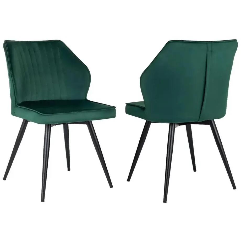 Комплект стульев DOMFY Милан 2 Green - ДК-МИЛАН_1/СП/ЗЕЛ_2