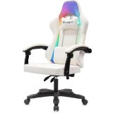 Игровое кресло Бюрократ Knight Wolf RGB White (KNIGHT WOLF RGB WH)