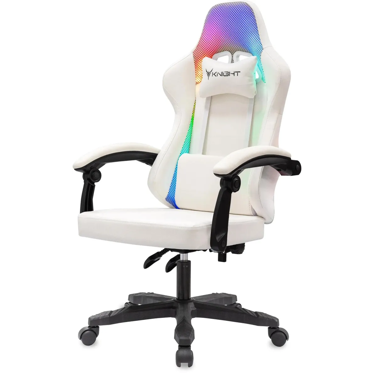 Игровое кресло Бюрократ Knight Wolf RGB White - KNIGHT WOLF RGB WH - фото 5