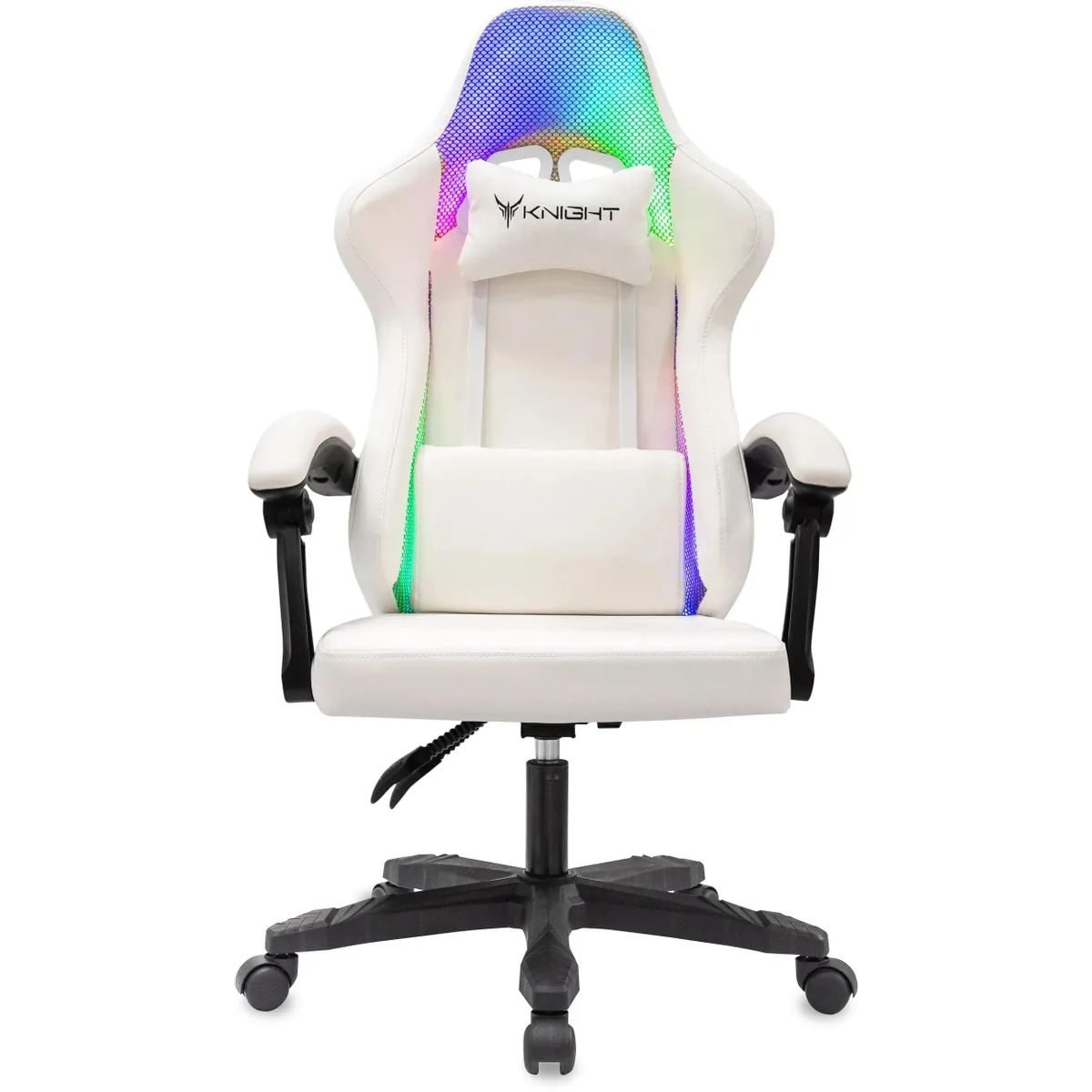 Игровое кресло Бюрократ Knight Wolf RGB White - KNIGHT WOLF RGB WH - фото 6