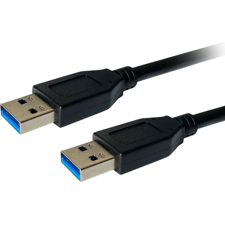 Кабель USB A (M) - USB A (M), 1.8м, Bion BXP-CCP-USB3-AMAM-018M