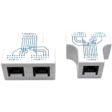 Разветвитель RJ-45 5bites LAU55-04W, 2 шт.