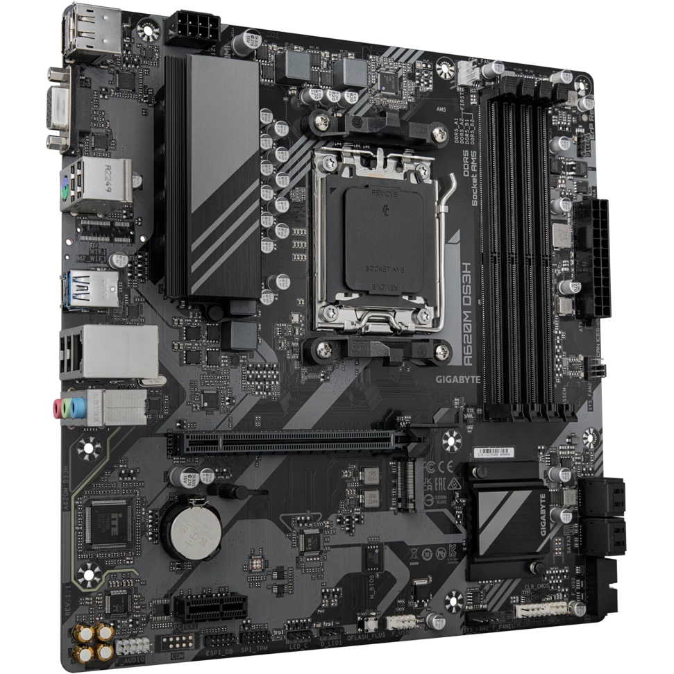 Материнская плата Gigabyte A620M DS3H (rev. 1.1) - фото 2
