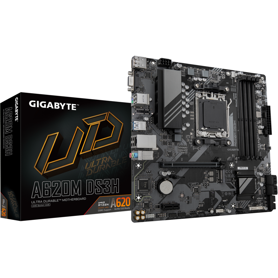Материнская плата Gigabyte A620M DS3H (rev. 1.1) - фото 4