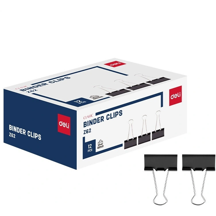 Зажим Deli EZ62 12 шт.