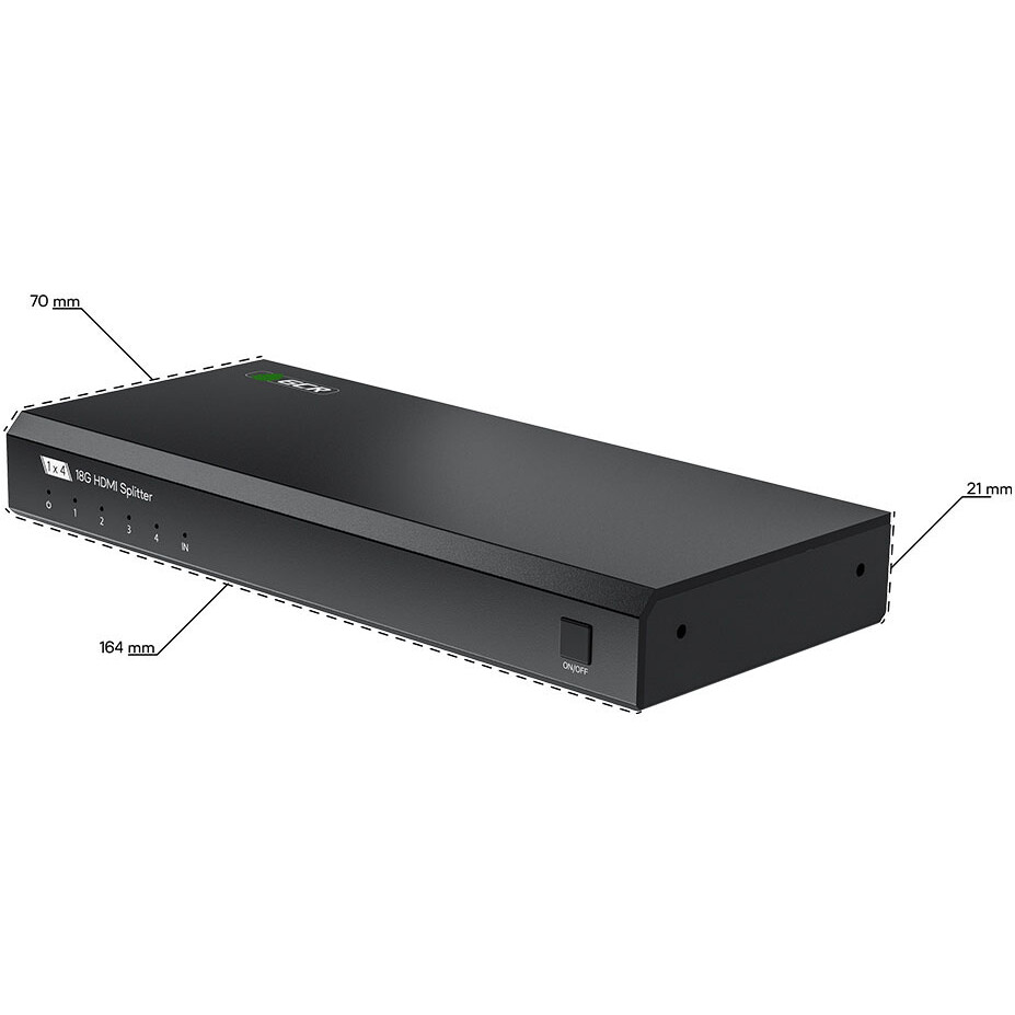 Разветвитель HDMI Greenconnect GCR-55303 - фото 5
