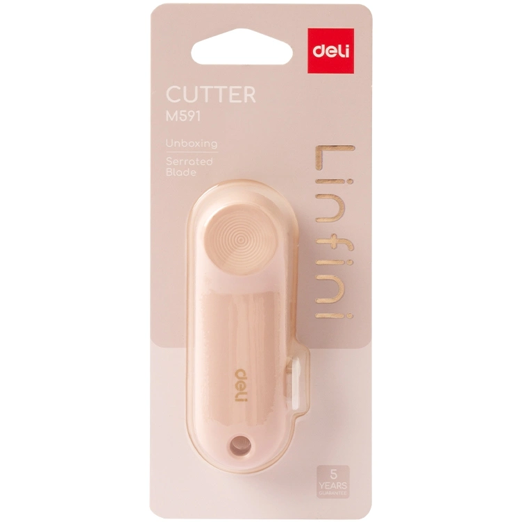 Канцелярский нож Deli EM591 - фото 2