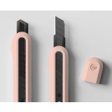 Канцелярский нож Deli NS063-SA Pink (NS063-SA-PINK)