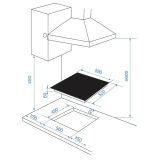 Индукционная варочная панель Candy CHXY64NB (TD0050725RU)